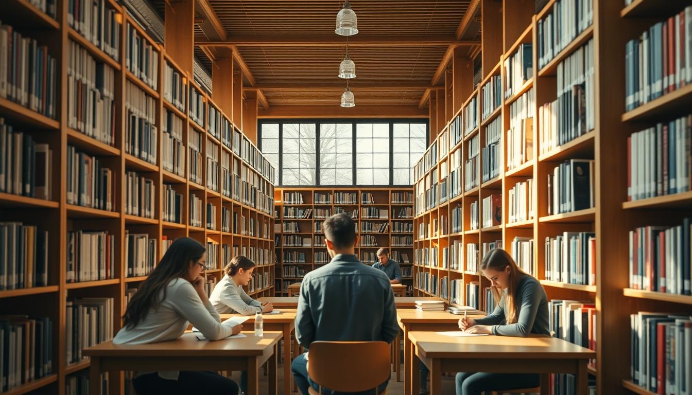 Organized study environment supporting productive learning
