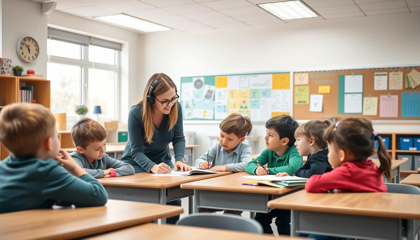 Student using online courses for flexible education